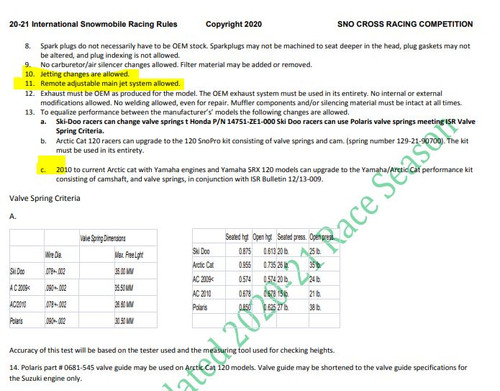 Arctic Cat Adjustable Main Jet (2009 and OLDER)