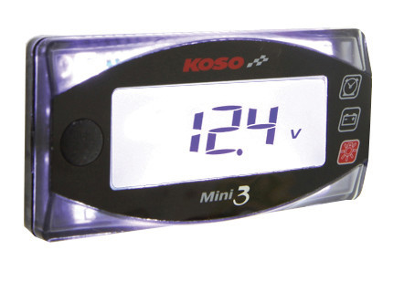 KOSO MINI 3 CLOCK & VOLT MINI