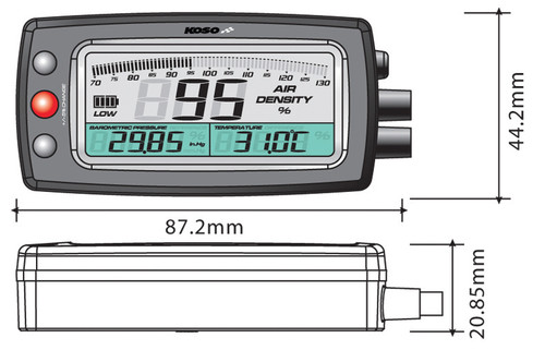 KOSO AIR DENSITY METER