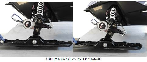 NEW ADJUSTABLE WIDE A ARM KIT YAMAHA SNOSCOOT ARCTIC CAT ZR200