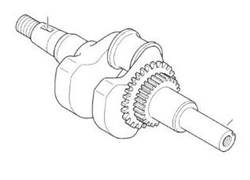 Crankshaft for Snoscoot/ ZR 200/ MXZ 200