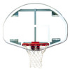 39" x 54" Extended Life Competition Fan-Shaped Glass Backboard