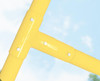 5 9/16" Safety Yellow High School Football Goalposts
