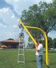 5 9/16" Safety Yellow High School Football Goalposts