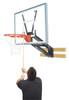Qwik-Change Smoked Acrylic Basketball Shooting Station