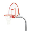 3 1/2" Tough Duty Finished Aluminum Fan Playground Basketball System