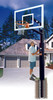ZipCrank™ 4" Outdoor System w/ 36" x 54" Unbreakable Polycarbonate Backboard