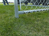 12' x 6' Chain Link Permanent Soccer Goals