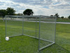 12' x 6' Chain Link Permanent Soccer Goals