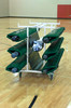 Six Post Deluxe Volleyball Cart