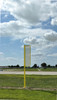 20’ Semi Permanent Aluminum Foul Poles (pr)