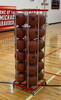 16 Ball SpaceSaver Lockable Vertical Ball Cart