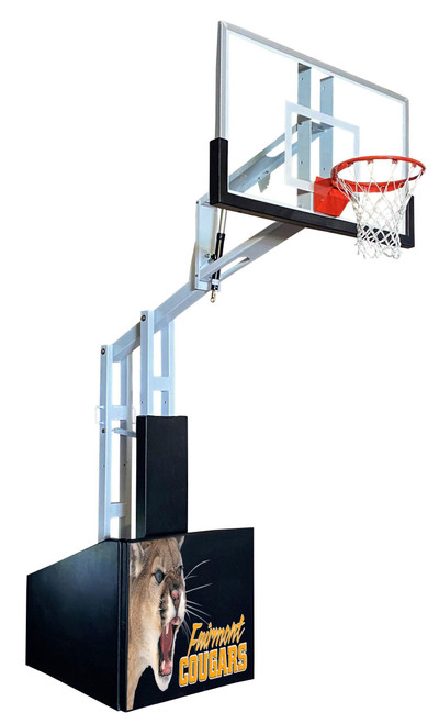 T-Rex Sport Basketball System - Smoked Glass