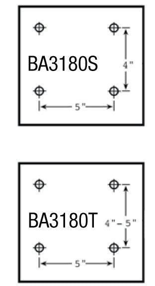Baseline Prep 180º Competition Breakaway Basketball Goal for 42" or 48" Boards