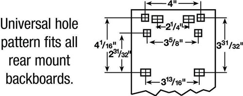 Flex-Court Rear Mount Flex Basketball Goal