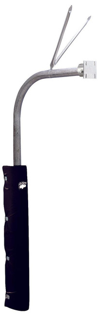 5 9/16" Mega Duty Gooseneck Basketball Pole with 8' Extension