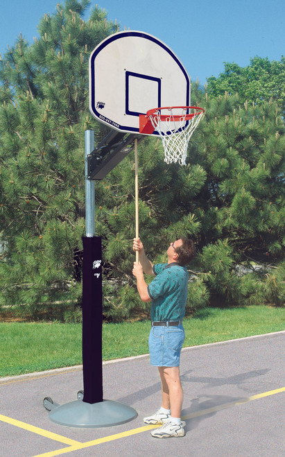 Qwik-Change™ Outdoor Portable/Adjustable Basketball Goal