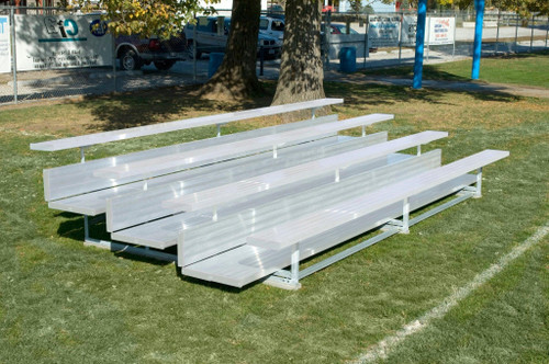 15'    4 Tier Outdoor "XL" All Aluminum Weatherbeater™  Bleacher