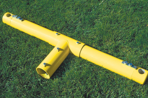 5 9/16" x 8' Safety Yellow High School Football Goalposts