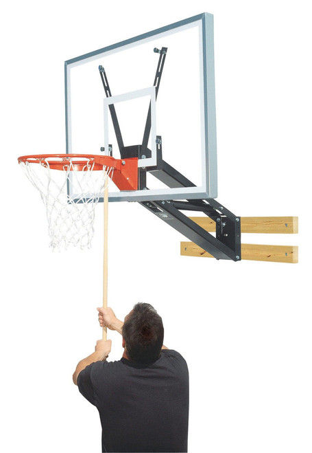 Qwik-Change Smoked Acrylic Basketball Shooting Station