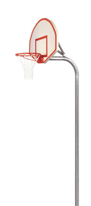 3 1/2" Tough Duty Steel Fan Playground Basketball System