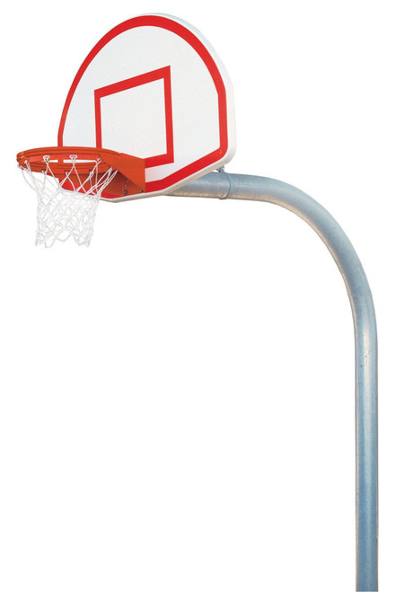 5 9/16" Mega Duty Finished Aluminum Fan Playground Basketball System