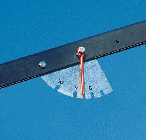 Ultimate HangTime 6" Adjustable Basketball System w/42" x60" Steel Backboard