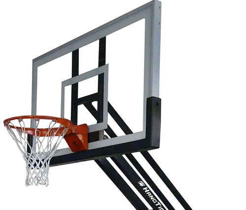 Ultimate HangTime 6" Adjustable Basketball System w/42" x60" Steel Backboard