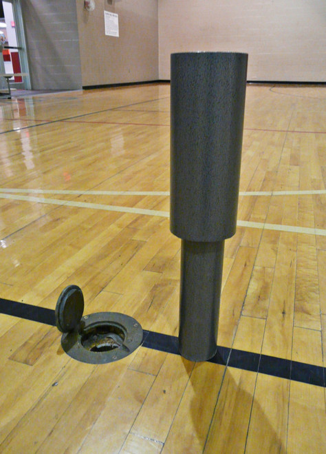 Oversize Volleyball Post Adapters (4" Posts in 3" Floor Sockets)