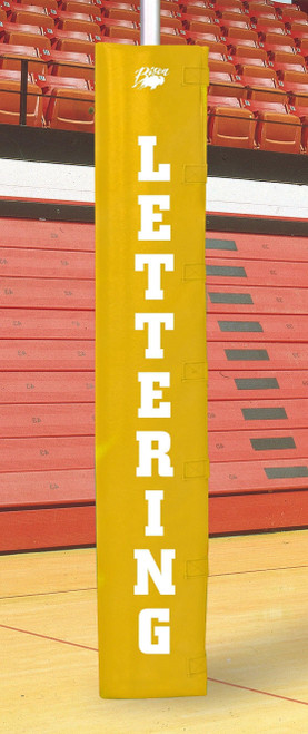 Volleyball Post Padding w/4 sided Lettering