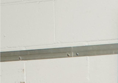 6' Wall Padding Z-Track Extrusion Only