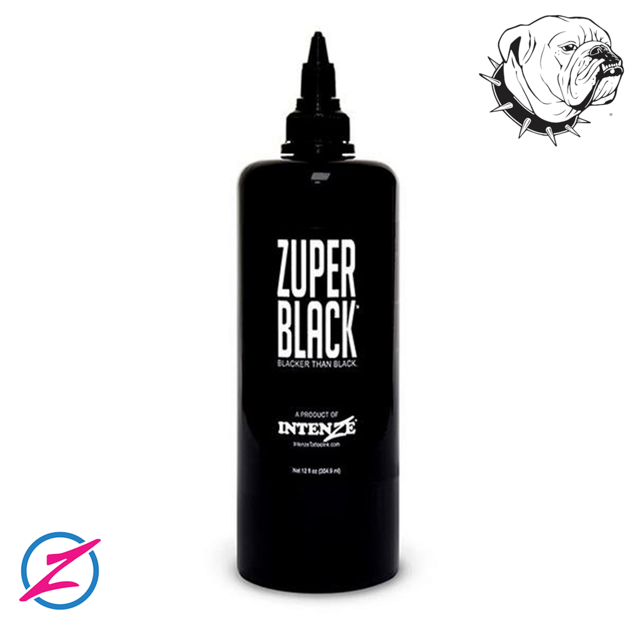 Zuper Black Tattoo Ink - Intenze Tattoo Ink