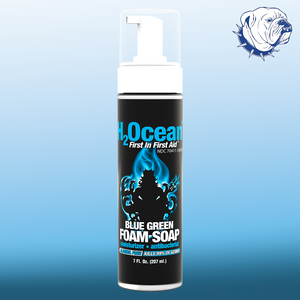Blue green foam soap 1.7oz Blue green foam soap 1.7oz