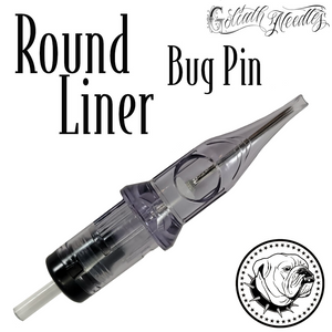 Black Round Liner BugPin Black Round Liner BugPin