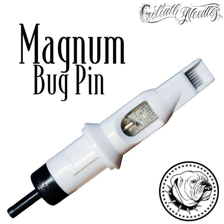 White Magnum BugPin