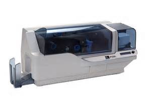 Zebra printer, dual side printer, card printer