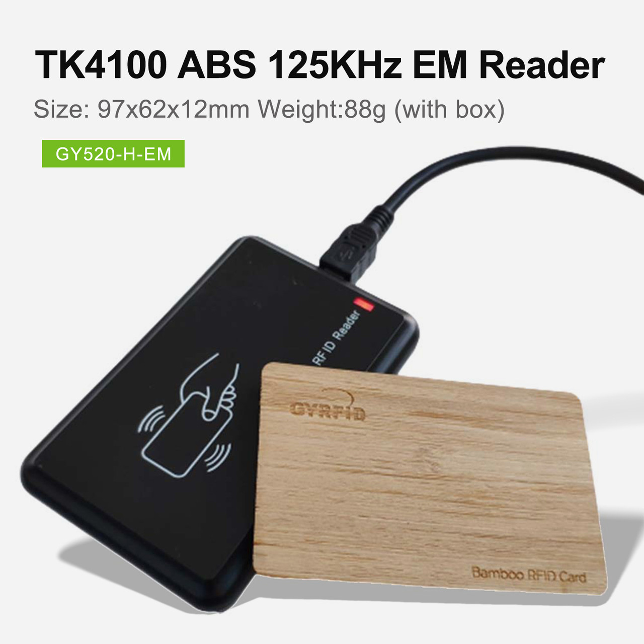GYRFID supply new reader em4100 rfid Reader, em4102 Reader