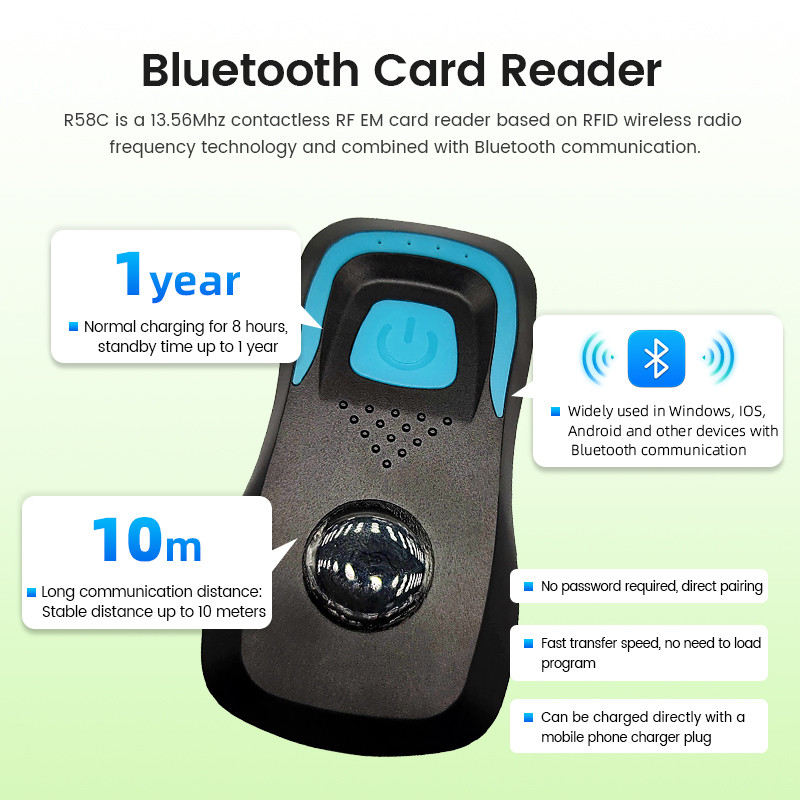 Bluetooth EM Reader