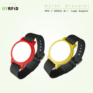 WRA05 | Fabric Bracelet with 125Khz RFID and NFC WRA05 | Fabric Bracelet with 125Khz RFID and NFC