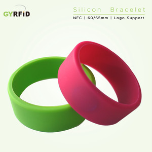 WRS12 | Silicon Bracelet with NFC chips for access control WRS12 | Silicon Bracelet with NFC chips for access control