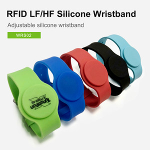 WRS02 | Silicon Bracelet with Metal Buckle in NFC /MIFARE / EM/ T5577