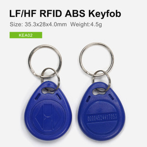 KEA02 - Small RFID Keyfobs in 125Khz or 13.56Mhz RFID 