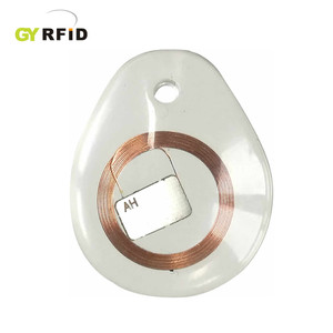 KEA32 - Transparent Epoxy NFC Keyfobs in NTAG, DESFIRE KEA32 - Transparent Epoxy NFC Keyfobs in NTAG, DESFIRE