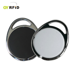 KEC50 - Luxurious Metal NFC Keyfobs in DESFire or NTAG216 KEC50 - Luxurious Metal NFC Keyfobs in DESFire or NTAG216