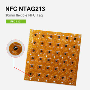 10mm flexible NFC Tag, High temp resist, NTAG213 | in stock 10mm flexible NFC Tag, High temp resist, NTAG213 | in stock