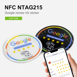 Google Review NFC Sticker, NTAG215, 68mm, Epoxy type Google Review NFC Sticker, NTAG215, 68mm, Epoxy type