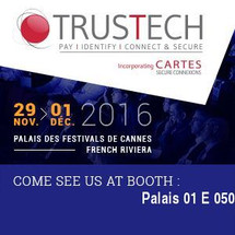 GYRFID will have a booth in Trustech (cartes) show in France on 29-1th.DEC. 