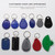 KEA15 - Metal Proximity Keyfobs in MIFARE, DESFIRE, T5577
