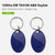125Khz EM TK4100 Rfid Keyfob, Blue, small size | in stock