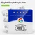 Acrylic Google Review NFC Plate, NTAG215 acrylic plate, 100x100×1.3mm 
